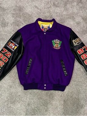 2002 Los Angeles Lakers Three Peat Jeff Hamilton Jacket